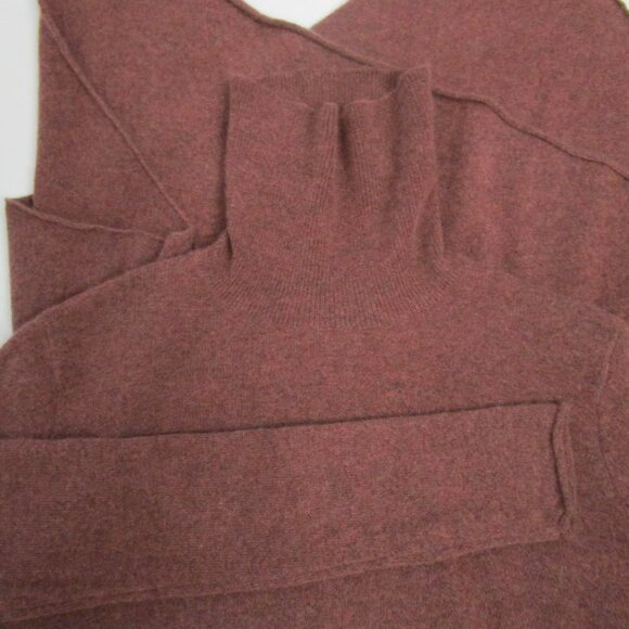 Turtleneck CASHMERE Pullover Tunic Sweater Cuddly Warm Nordstrom - Picture 6 of 8